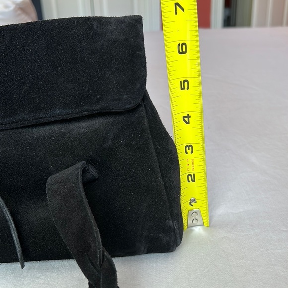 SOLD: Miu Miu Black Suede Bag - Picture 6 of 16